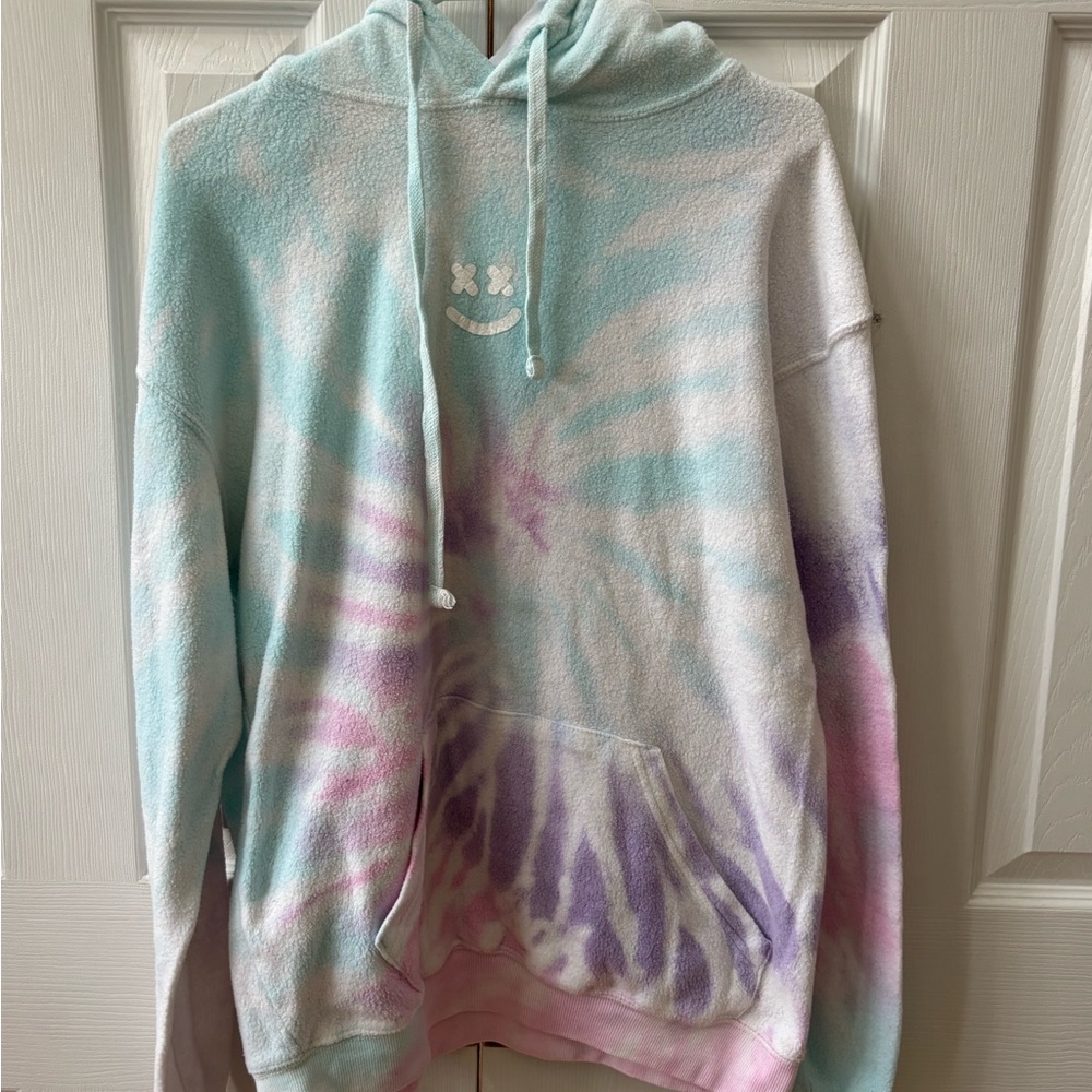 Barstool Sleep When You’re Dead Hoodie - tie dye